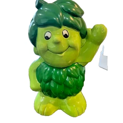 Vintage Jolly Green Giant Cookie Jar Little Sprout Pillsbury NEW IN THE BOX