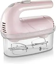 Electric Hand Mixer, Kitchen Handheld Mixer 5 Speed Powerful with Turbo for Baking Cake Lightweight & Personal Electric Mixer with Egg Baking Beaters, Eject Button, Brownies, Mashed Potatoes