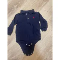 在飛比找蝦皮購物優惠-Ralph Lauren polo 長袖包屁衣 6m $30