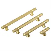 Copper Cabinet Handles 4 Sizes Gold Light Luxury Pulls for Drawer Wardrobe Door
