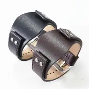Sztxj Two pieces Fossil Watch Strap 22mm Brown Leather Real watch strap 22mmCH2890 black brown quick-release watch strap accessories