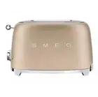 Brand New Smeg 50's Style Toaster 2 Slice Matte Champagne