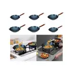 Wok Pan Induction Cooker Pots Gas General Non Coating Boiling Nonstick Wok