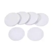 Self Adhesive Dots 40mm Diameter Hook and Loop Tapes White Nylon 12 Pairs