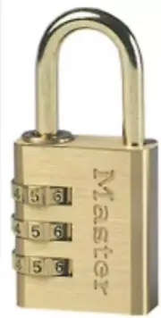 Combination Lock - Set Your Own Combination Solid Aluminium Body 30Mm Padlock -