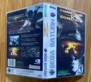 2 Disc Replacement Case Only - Command &/and Conquer - Sega Saturn