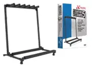 MULTI 5 GUITAR STAND GS805 XTREME HOLDS 5 ACOUSTIC - ELECTRIC OR BASS GUITARS