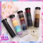 ZETA ZT01 女士髮帶管內容 20PCS SCRUNCHIE HAIR RUBBER 彈性甜甜圈頭髮不易拉伸