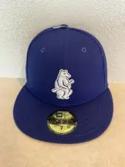 New Era Chicago Cubs 1914 Cooperstown Collection Blue 59FIFTY Fitted Cap Size 7