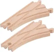 Dollhouse Train Tracks Train Set Railway Switch Tracks Safe for Boys and Girls