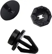 GUERBEIS 1X Parcel Shelf Clip Fit for Nissan, Juke F15 Bootlid Interior Fastener Hanger Plastic Button Rear Luggage Fastening Brackets Parts Luggage Shelf Clips