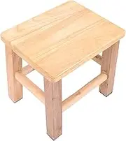 Luxshiny Comfortable Low Stool for Non Slip Shoe Changing Seat for Bathroom Kitchen Bedroom Use Practical Stepping Stool with Craftsmanship