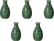 Set of 5 Silence No. 1 Tokuri [6.8 x 11.9 cm (180cc)] | Tokuri Setomonohonpo