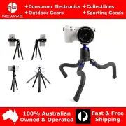 2 x NEWAVE Versatile Tabletop Camera Phone Tripod Stand Bluetooth Remote Shutter