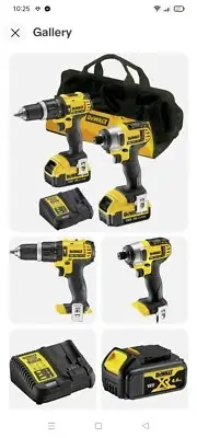 Dewalt Drill Driver Impact Driver DCF885 DCD785 2 x 4AH Batteries Bag 18V Kit