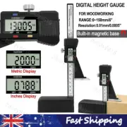 Digital Height Depth Gauge 0-150mm Caliper Measure Electronic Measurement Tools