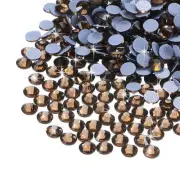 2880 Pcs Hotfix Rhinestones Flatback Crystal Glass Gems SS8 2.5mm,Dark Gold