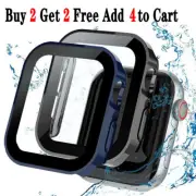 For Apple Watch Ultra 49mm 9 8 7 6 5 4 3 Waterproof Case Screen Protector Cover