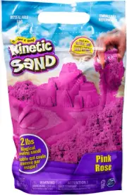 Kinetic Sand The Original Moldable Sensory Play Sand Pink 2 lb. Resealable Bag A
