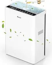 [VEWIOR] Air Purifiers For Home Large Room Up To 2200 sqft H13 HEPA Air Purifiers Filter With Fragrance Sponge Timer Washable Filter Cover,15 DB Quiet Air Cleaner For Pets Dander Smell Smoke Pollen