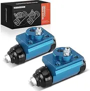 A-Premium Rear Driver and Passenger Drum Brake Wheel Cylinder Compatible with Select Chevrolet, Pontiac and Saturn Models - Cavalier Sunfire 2003-2005, Ion 2003, 2-PC Set - Replace# 22671546