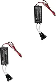 HEALEEP 2pcs 12v Auto Angel Eye Inverter Ccfl Ring Inverter Ring Tester Overheating Protection Heat-Shrink Tube