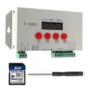 K-1000C Controller K1000C WS2812B WS2811 APA102 T1000S WS2813 LED 2048 Pixel Program Controller DC5-24V White