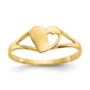 14k Madi K Heart Baby Ring SE2389