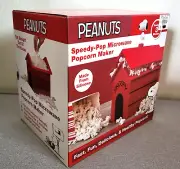 Peanuts Speedy-Pop Microwave Popcorn Maker. Brand New