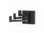 Alno A8485-PB/NL Contemporary II Bath Swivel Robe Hook Unlacquered Brass