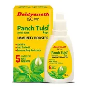 Baidyanath Panch Tulsi Basil Drops - Immunity Booster - 30 ml Anti Bacterial