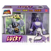 Hero Inside Action Figure & Bookcase Set LUCKY Netflix Animation Korean Toy