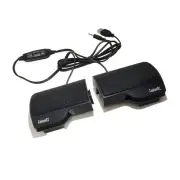 Mini Computer Speaker, Desktop Speaker with Wire Connector for Computers, TVs...
