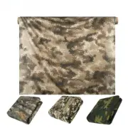 75D Camo Burlap Thin Hole Camouflage Net Hunting Jungle Mesh Fabric Hide Garden