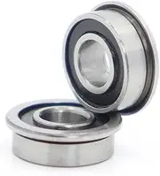 MF115-2RS Bearing 5x11x4mm (10 PCS) ABEC-1 Miniature Flanged MF115RS Ball Bearings LF-1150DDY04