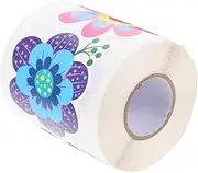 jojofuny 1 Roll Decorative Bulletin Board Border Paper Floral Trim for Classroom Office Chalkboard Whiteboard Versatile Border Decoration for Walls Doors and Windows