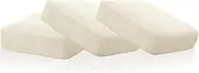 Smarcute High Stretch Individual Seat Cushion Covers Sofa Slipcovers Couch Cushion Covers Sofa Covers Featuring Jacquard Textured Twill Fabric (3 Packs, Natural)