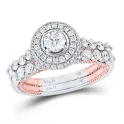 1 CT-Diamond 1/3CT-CPR BRIDAL SET