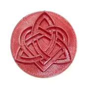LOVE HEART CELTIC KNOT COOKIE STAMP EMBOSSER MADE IN USA PR4451