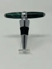 Wine Bottle Stopper With Self Contained Cork Screw T-Handle homemade - Ship Fast