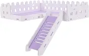 ibasenice Hamster Platform for Guinea Pig Cage Fun Exercise Ladder Landscape for Animals Pet Accessory for Hamsters Gerbils More