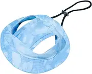 Dog Sun Hats for Small Dogs, Puppy Visor Sun Hat, Summer Hat Sun Protection, Adjustable Wide Brim Hat, Pet Hats for Small Medium Dogs Cats