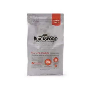 Blackwood柏萊富 無榖全齡低敏挑嘴(鮭魚+碗豆) 犬糧 30磅 X 1包