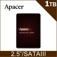 在飛比找Yahoo!奇摩拍賣優惠-宇瞻 Apacer AS350X 1TB 固態硬碟 2.5吋