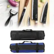 Knives Bag Pouch Holder Oxford Cloth Roll up Tool Bag Portable Carry Case