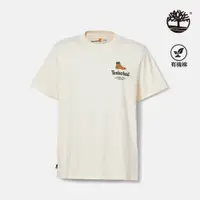 在飛比找蝦皮商城優惠-Timberland 男款白煙色黃靴Logo短袖T恤|A2F