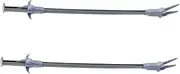 POPETPOP 2pcs Aquarium Waterweed Planting Tweezers Long Handle Fish Tank Cleaning Tools for Easy Maintenance and Plant Care Black