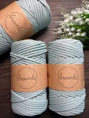 4.5mm Premium Matte Polyester Macrame cord - MISTY #28