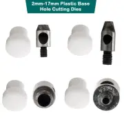 Hole Cutter Punch Die with Plastic Base Multi Layer for Green Hand Press Machine