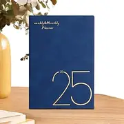 2025 Daily Planner- 2025 Weekly Planner, Academic Daily Planner | Daily Calendar Planner Book withPaper Material, Monthly Weekly Calendar Planner for 2025 School Workplace Supply